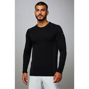 NEW Fabletics The Training Day Long Sleeve Tee Black Men's Size Extra Large XL